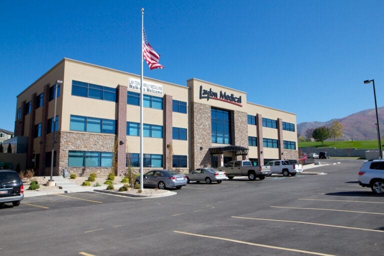 layton-clinic-1 – Mountain Land Physical Therapy Exterior of Layton clinic