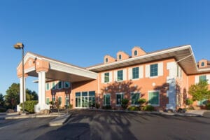 Exterior of St. George clinic