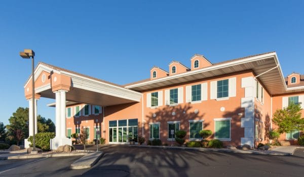 Exterior of St. George clinic