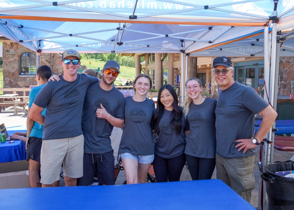 Mountain Land Physical Therapy team at the Wasatch Ragnar