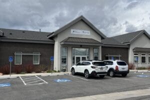 Outside view of Mountain Land Physical Therapy, Fillmore clinic