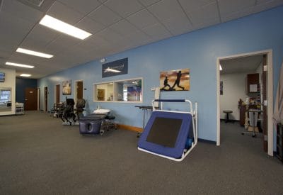 Interior of Billings Broadwater clinic