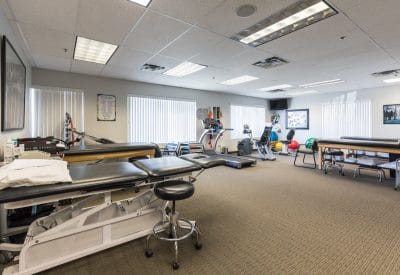 Interior of Murray clinic