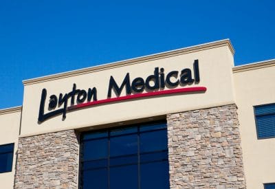 Exterior of Layton clinic
