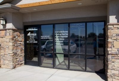 Exterior of West Layton clinic