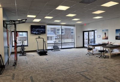 Provo clinic inside gym area