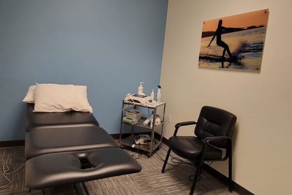 Interior of Snow Canyon clinic